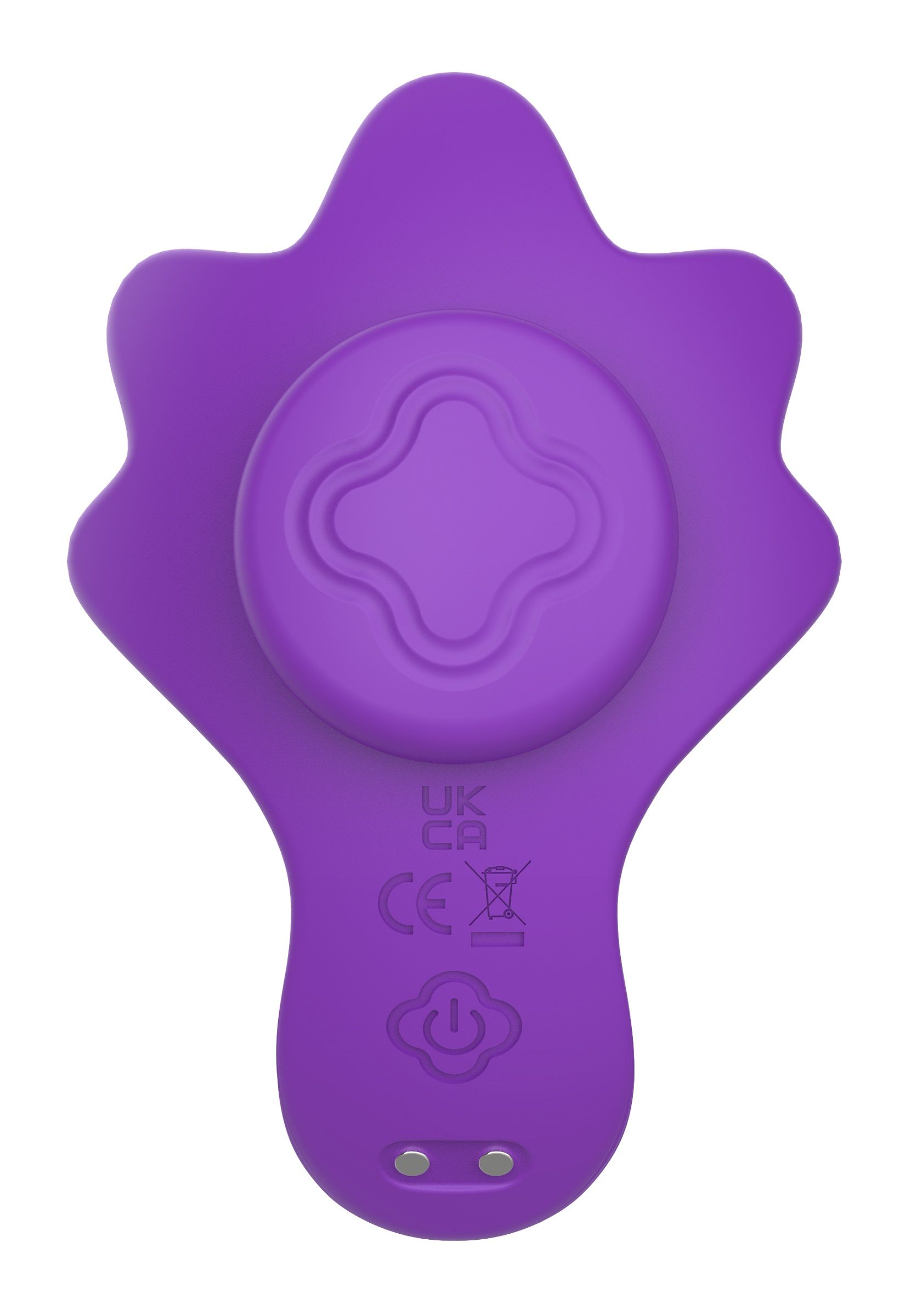 Фиолетовый вибратор в трусики с магнитным держателем 2