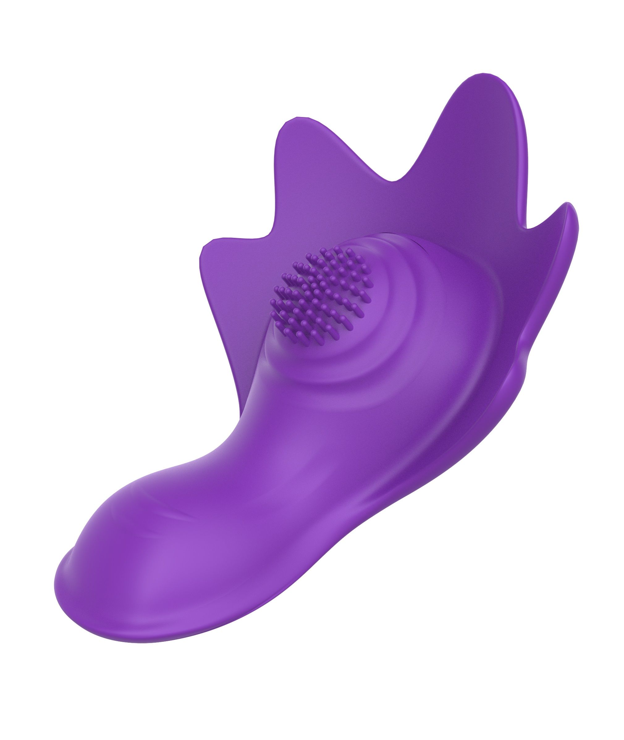 Фиолетовый вибратор в трусики с магнитным держателем 3