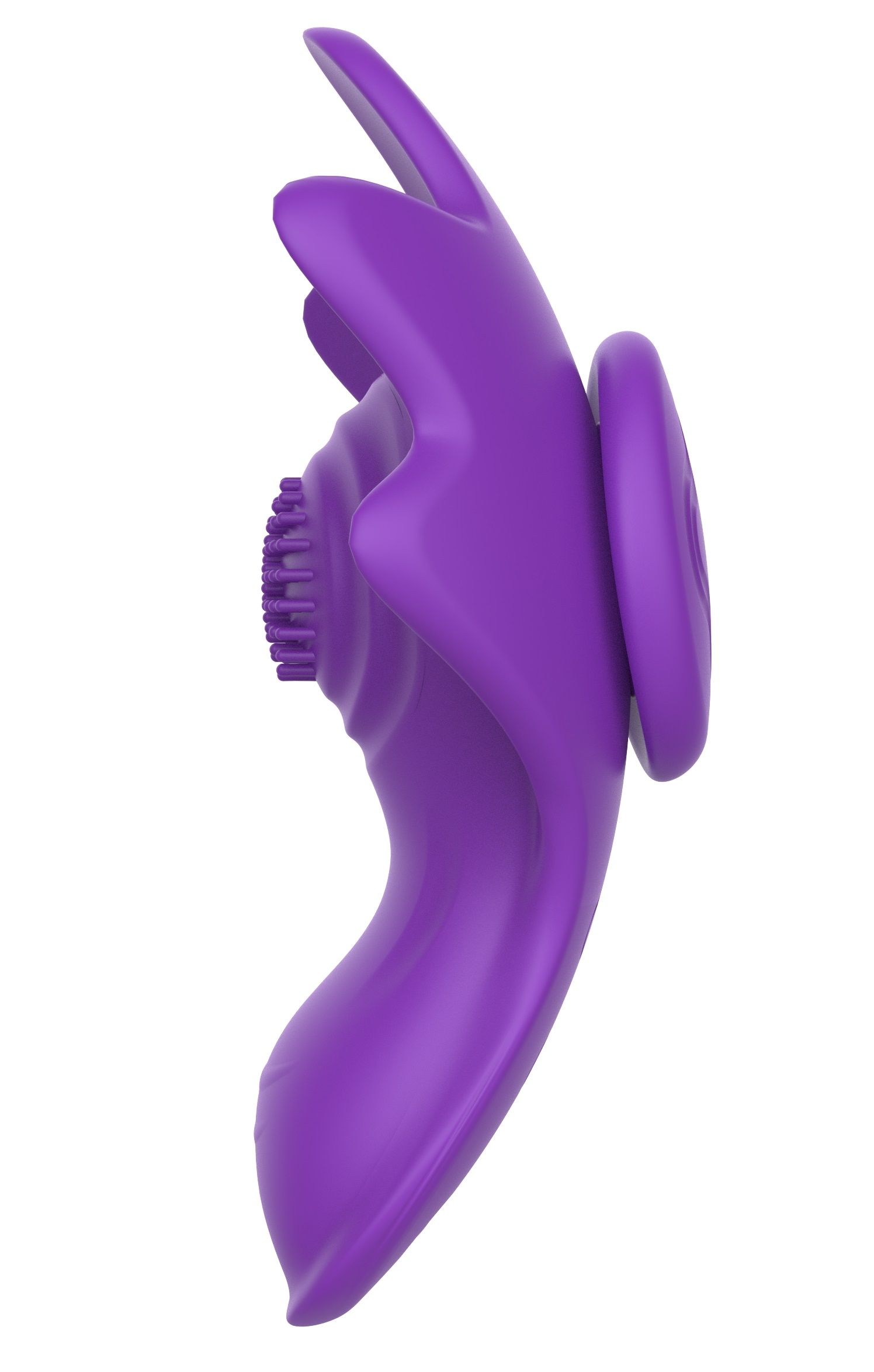 Фиолетовый вибратор в трусики с магнитным держателем 1