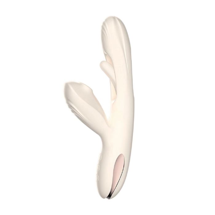 Хай-тек вибратор с таппингом и вакуумом Angela - 21,8 см. 1