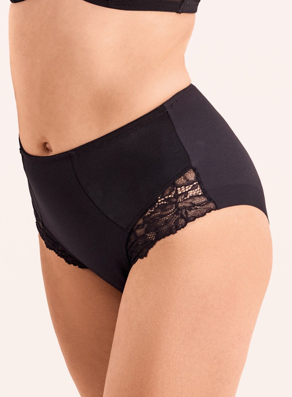 Трусы-слипы с высокой линией талии Perla 1