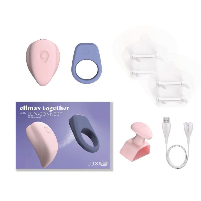 Набор Kiiroo Luxus: интерактивный вибратор LuxHer и эрекционное кольцо LuxHim 7