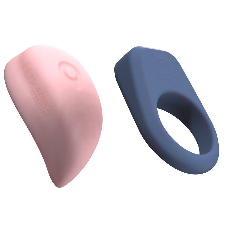 Набор Kiiroo Luxus: интерактивный вибратор LuxHer и эрекционное кольцо LuxHim 1