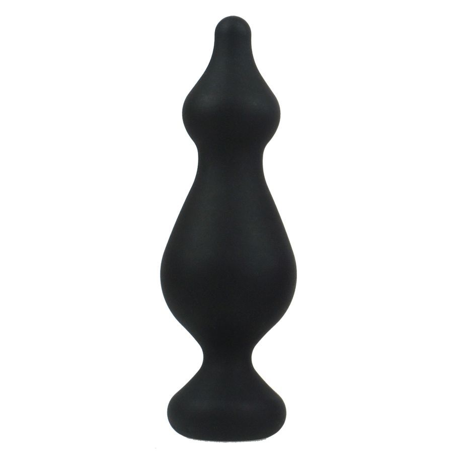 Черная анальная втулка Amuse L - 13,8 см. 1