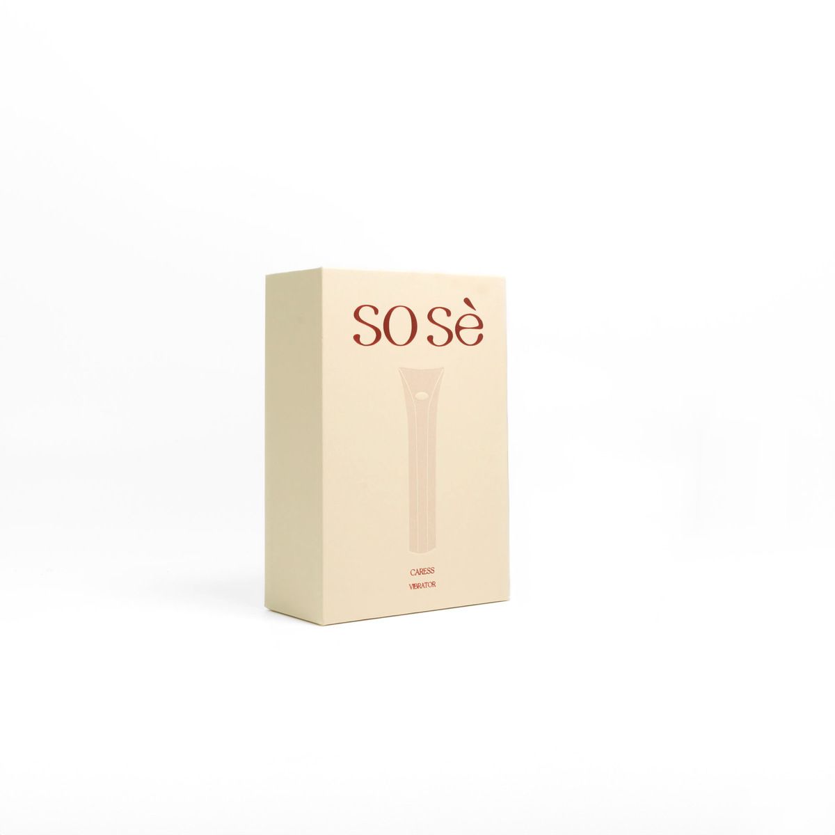 Синий мини-вибромассажёр Caress 8