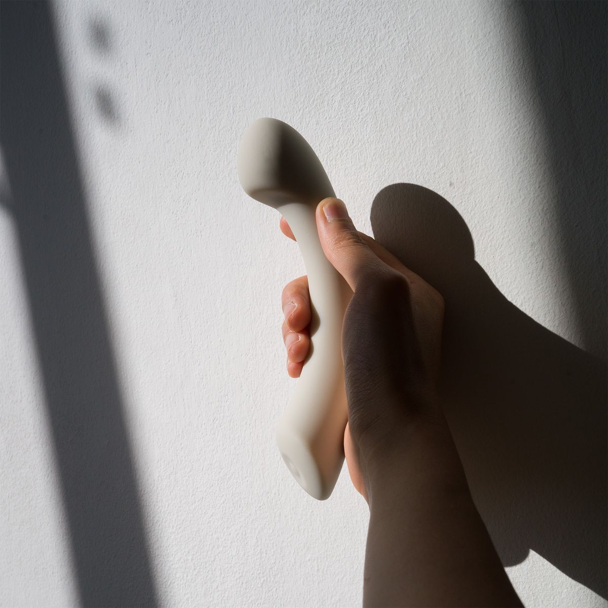 Серый вибростимулятор точки G Mirage - 17,8 см. 11