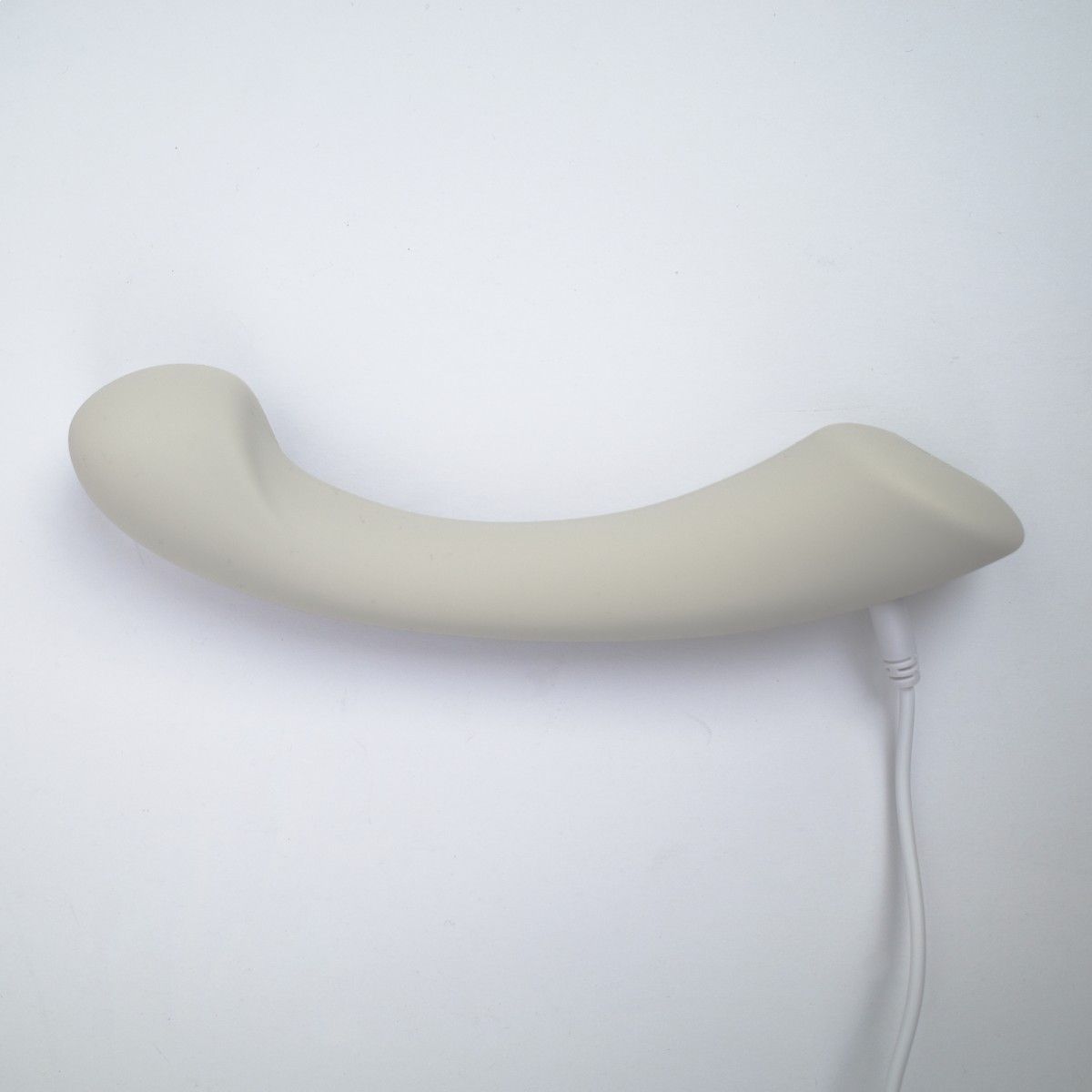 Серый вибростимулятор точки G Mirage - 17,8 см. 4