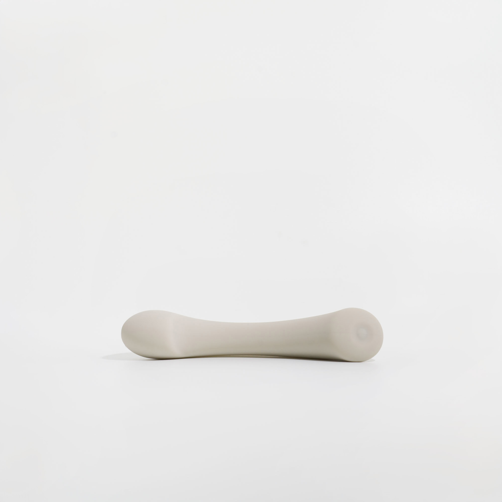 Серый вибростимулятор точки G Mirage - 17,8 см. 7