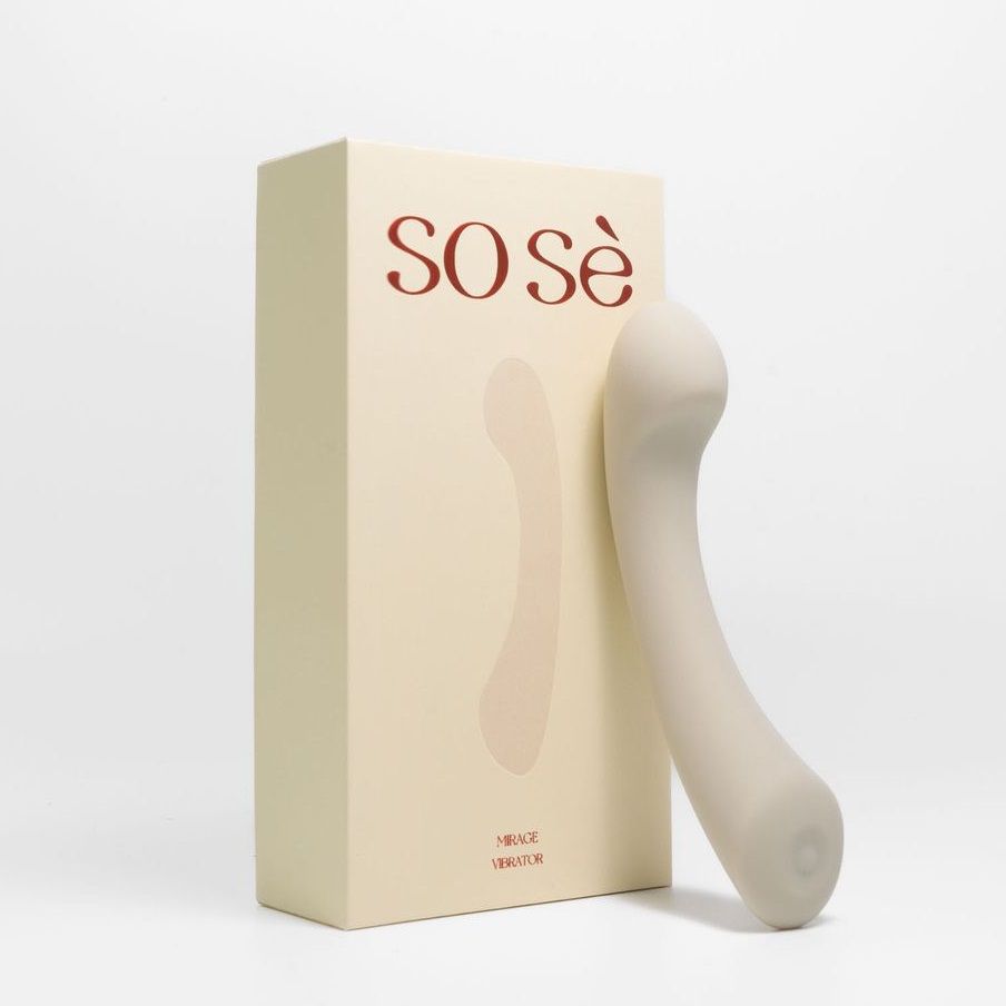 Серый вибростимулятор точки G Mirage - 17,8 см. 1