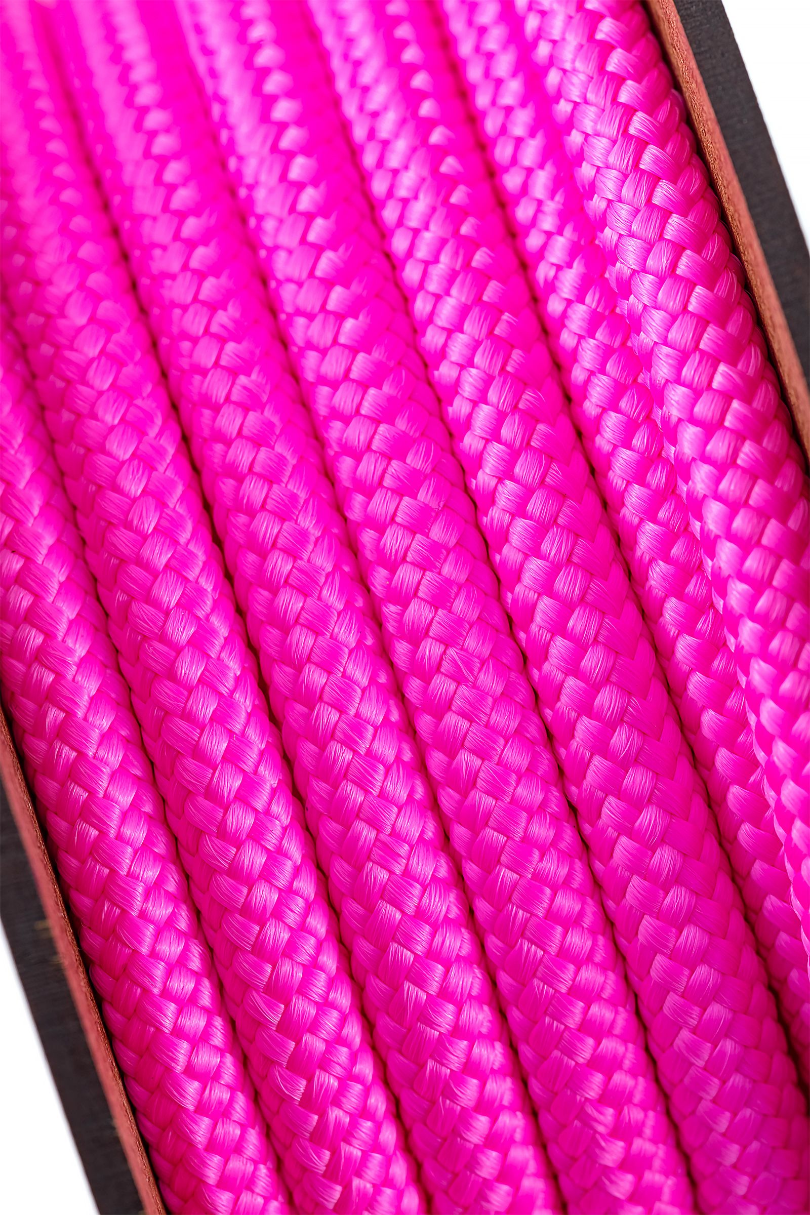 Розовая веревка для шибари на катушке - 5 м. 4