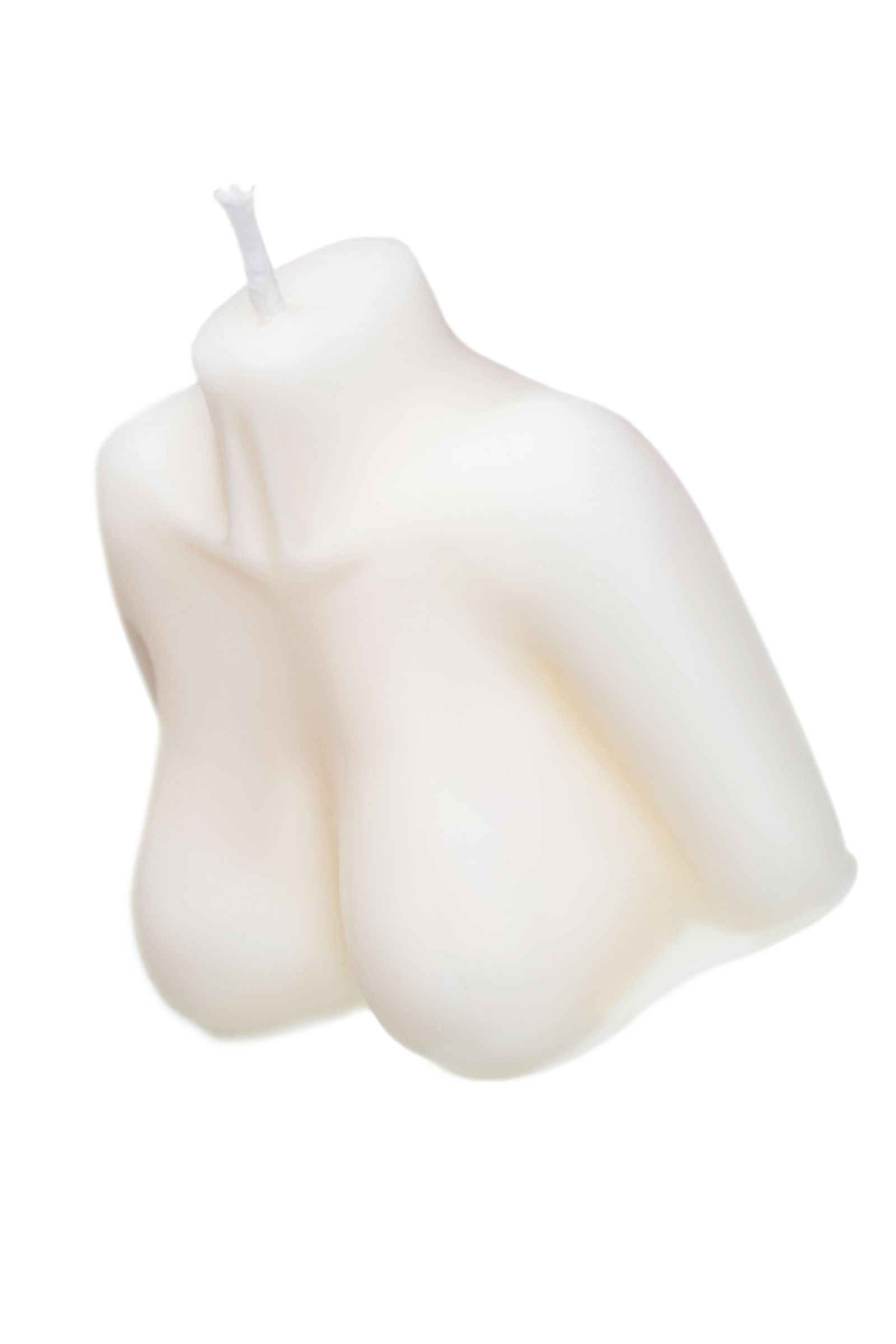 Белая сувенирная свеча «Женский силуэт» 6