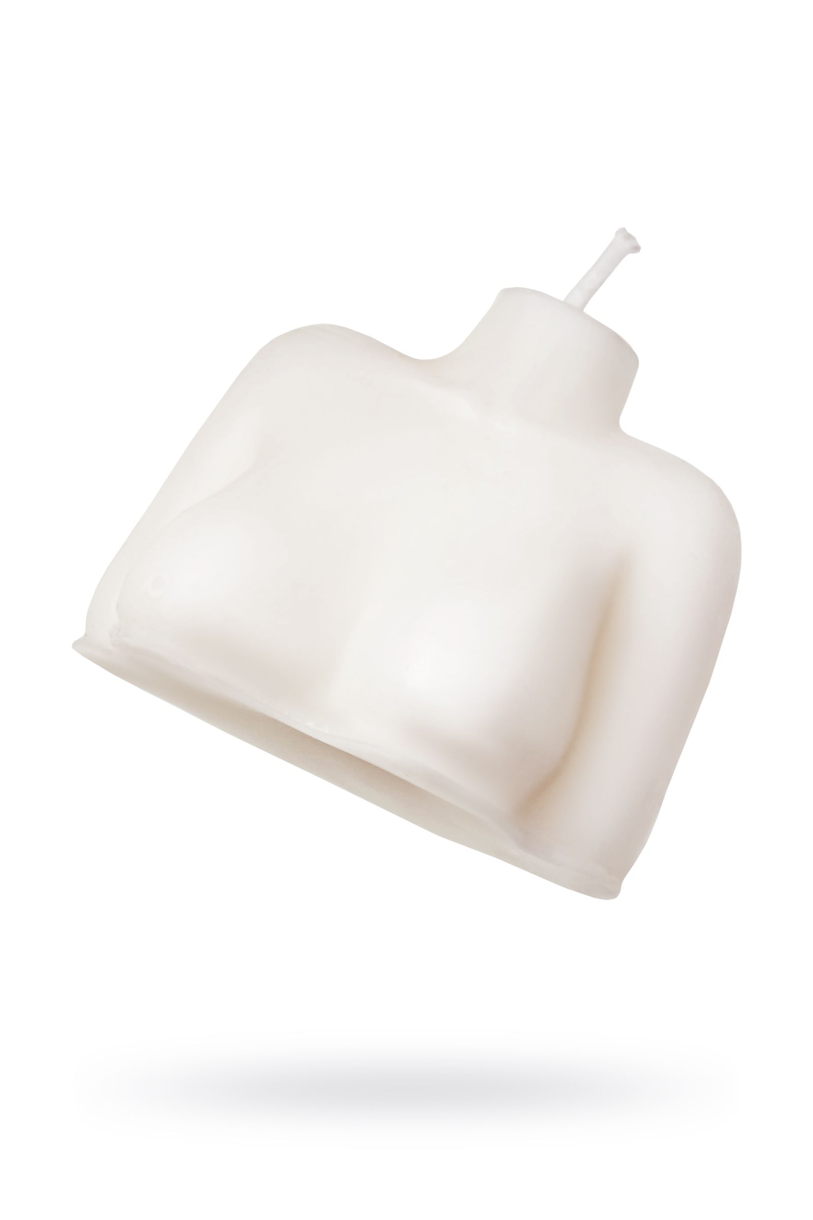 Белая сувенирная свеча «Женский силуэт» 1