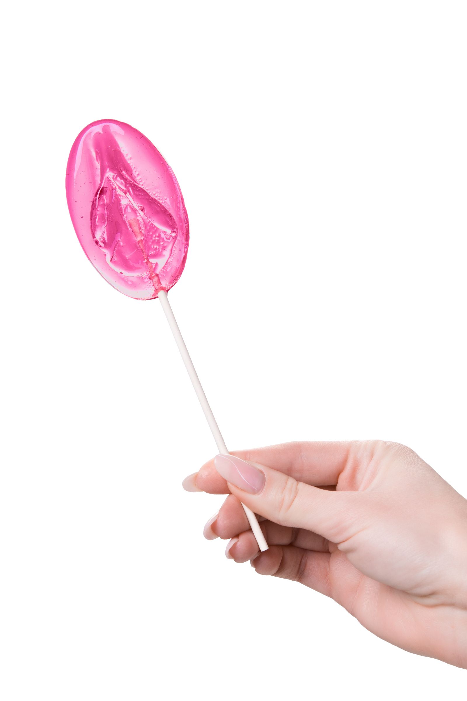 Леденец в форме вагины со вкусом айриш крим - 50 гр. 5