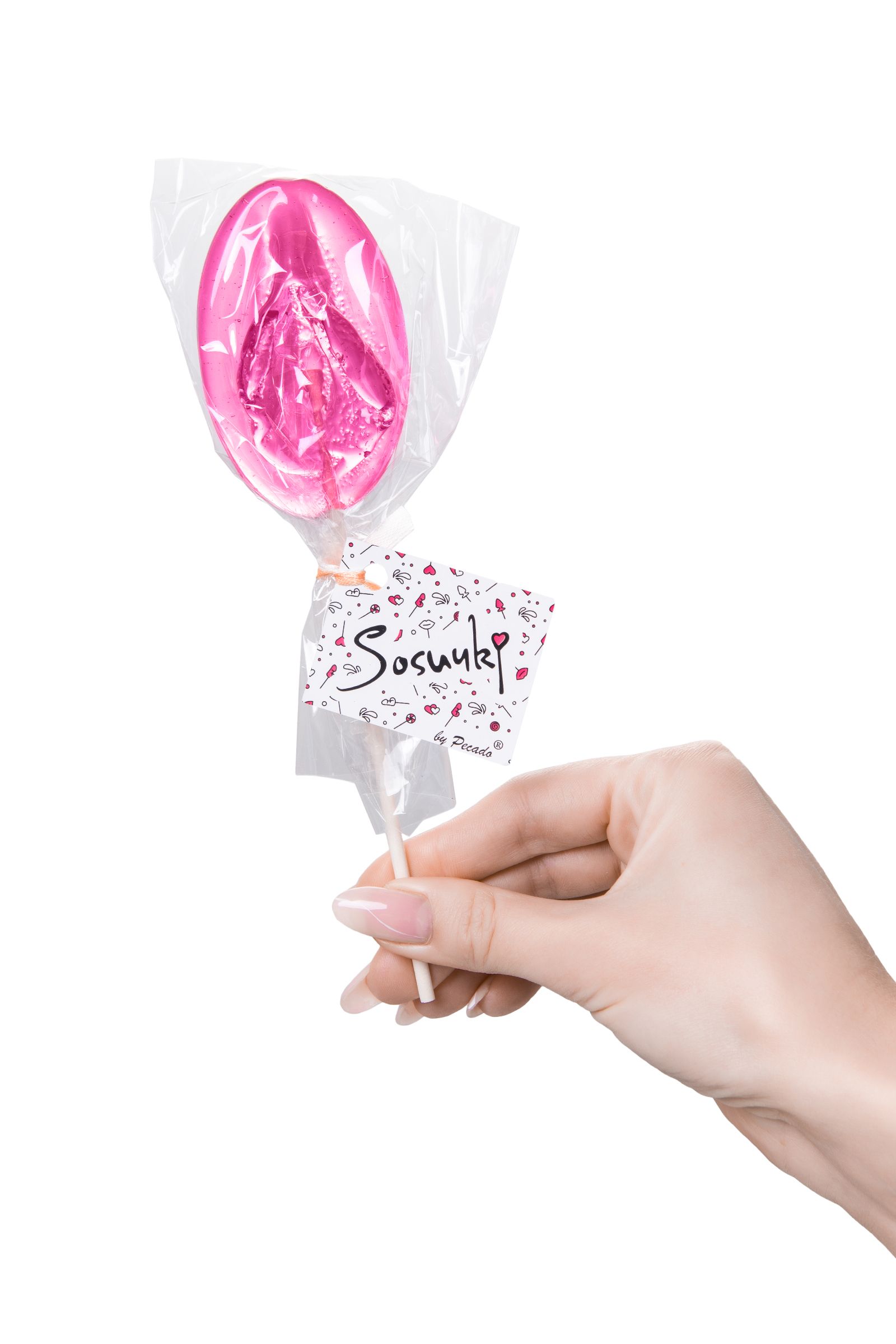 Леденец в форме вагины со вкусом айриш крим - 50 гр. 6