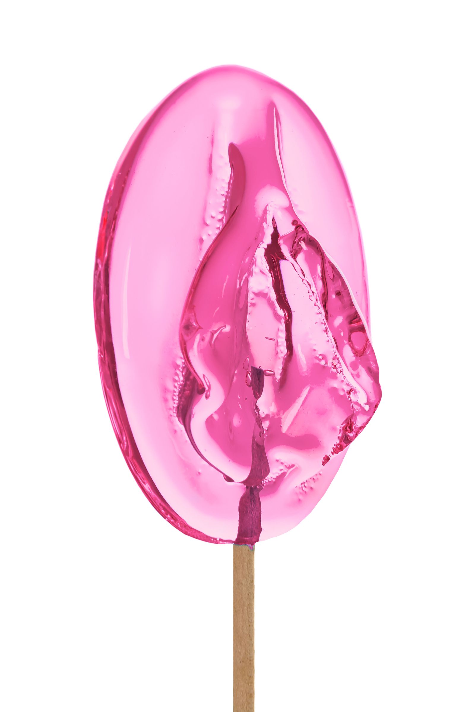 Леденец в форме вагины со вкусом айриш крим - 50 гр. 1