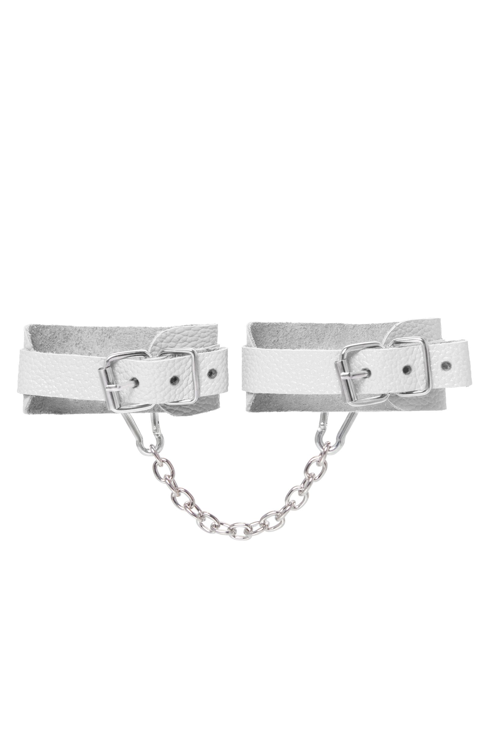 Белые мини-оковы со скруглёнными углами 3