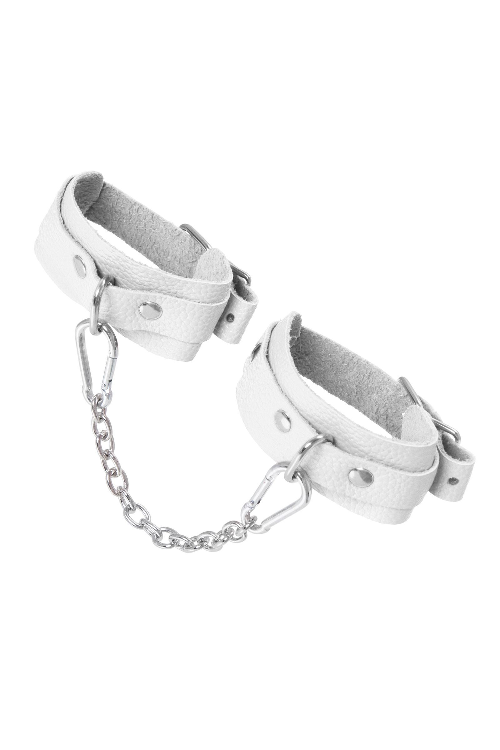 Белые мини-оковы со скруглёнными углами 5