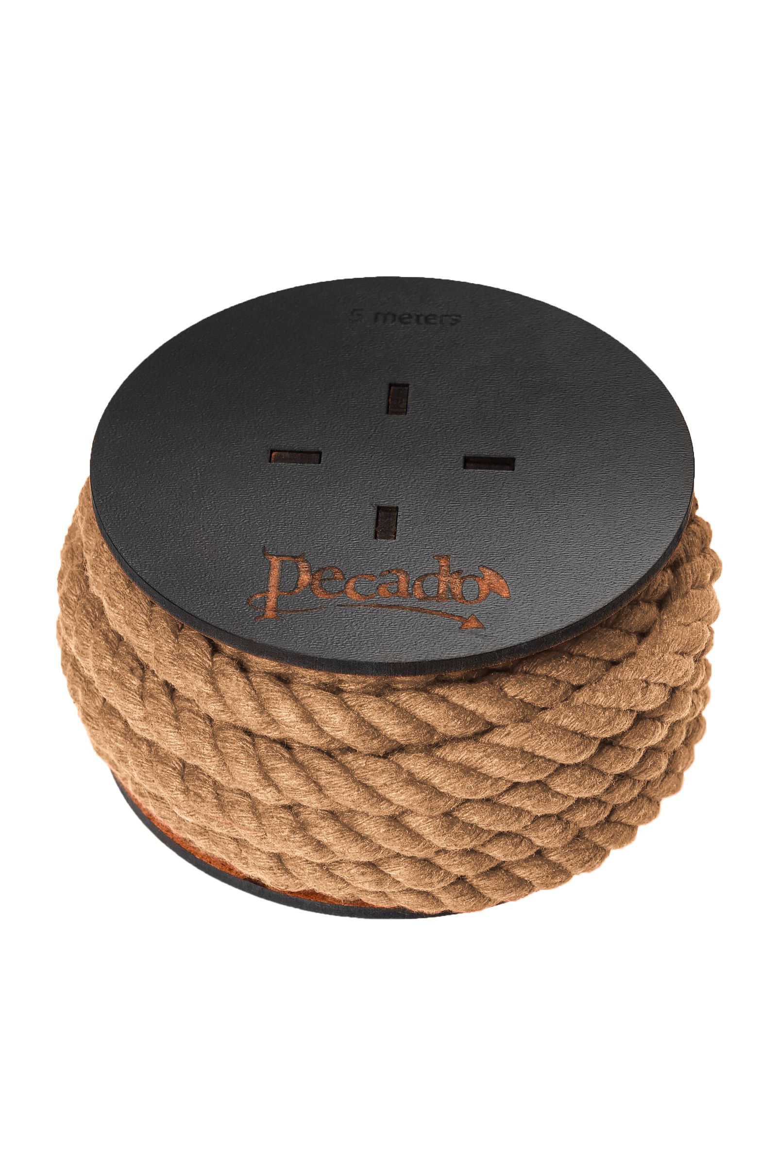 Джутовая веревка для шибари на катушке - 5 м. 3