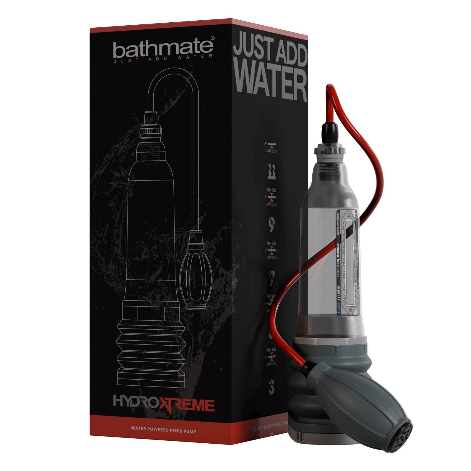 Прозрачная гидропомпа Bathmate HydroXTREME6 2