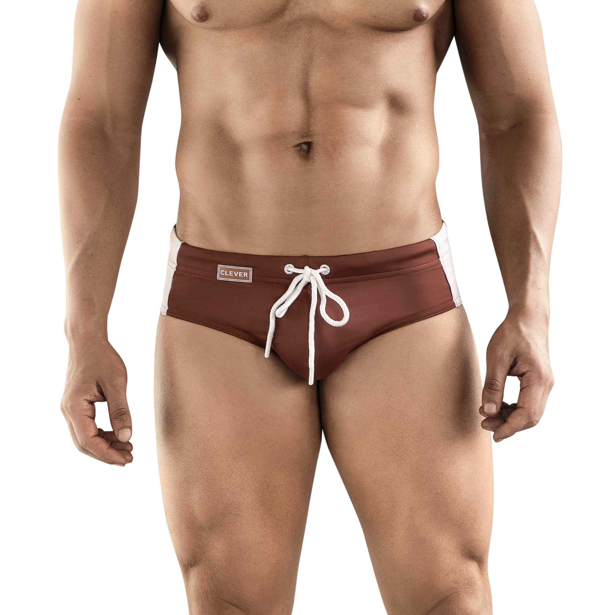 Коричневые мужские плавки Valencia Swimsuit Brief 1
