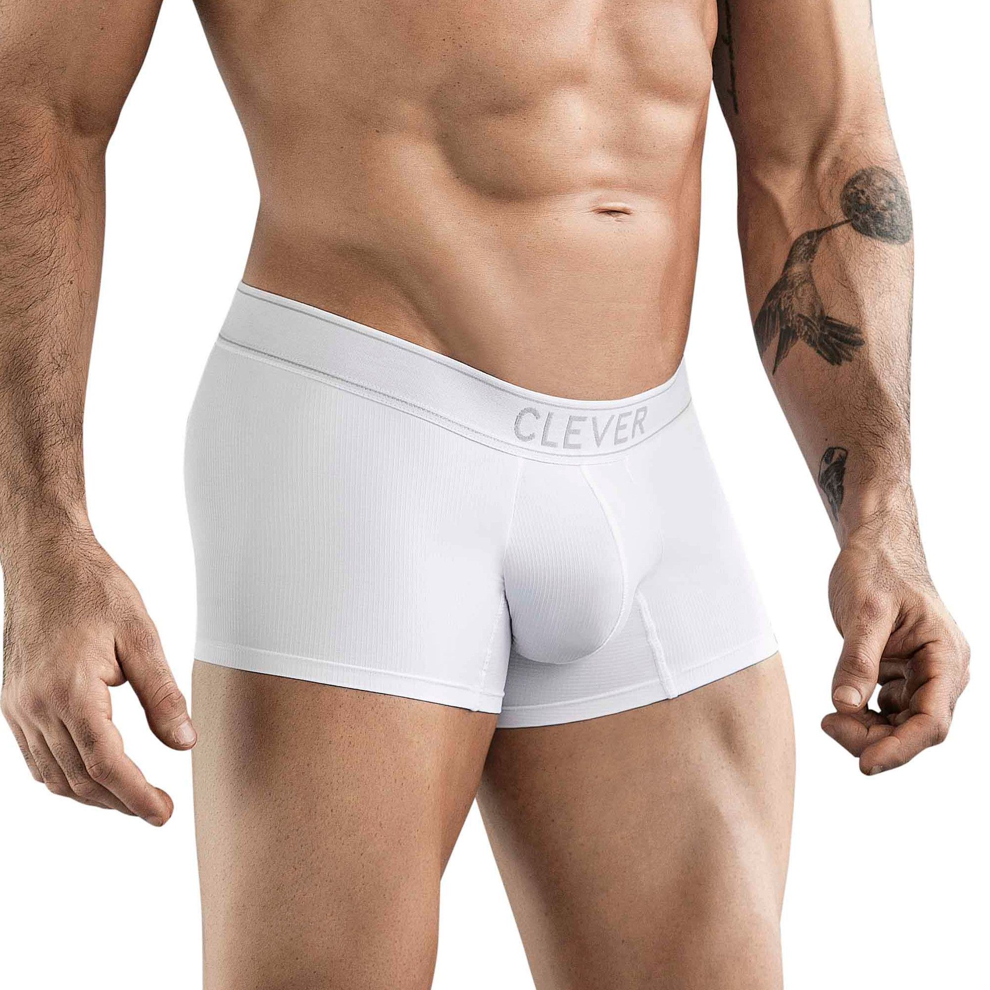 Белые мужские трусы-хипсы Clever Berna Trunks 2