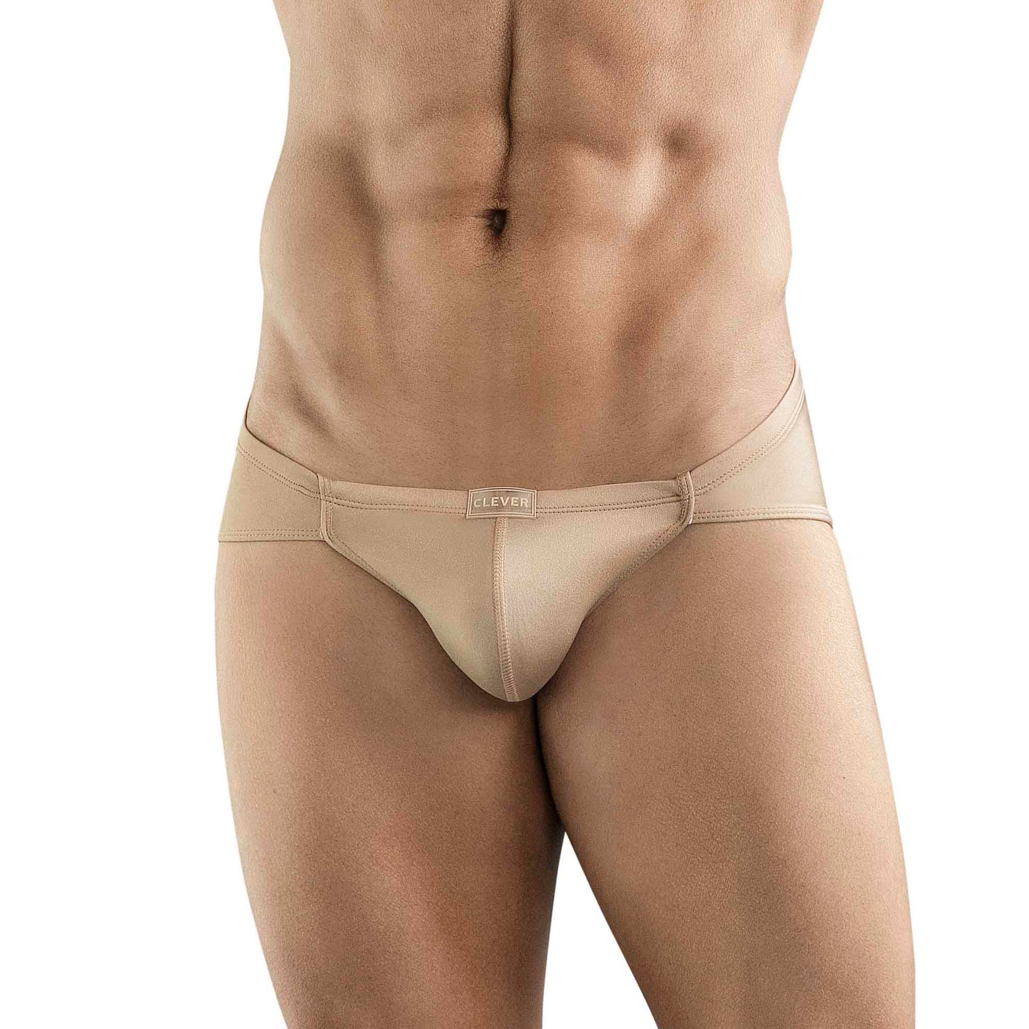 Золотистые мужские трусы-брифы Clever Celestial Brief 1