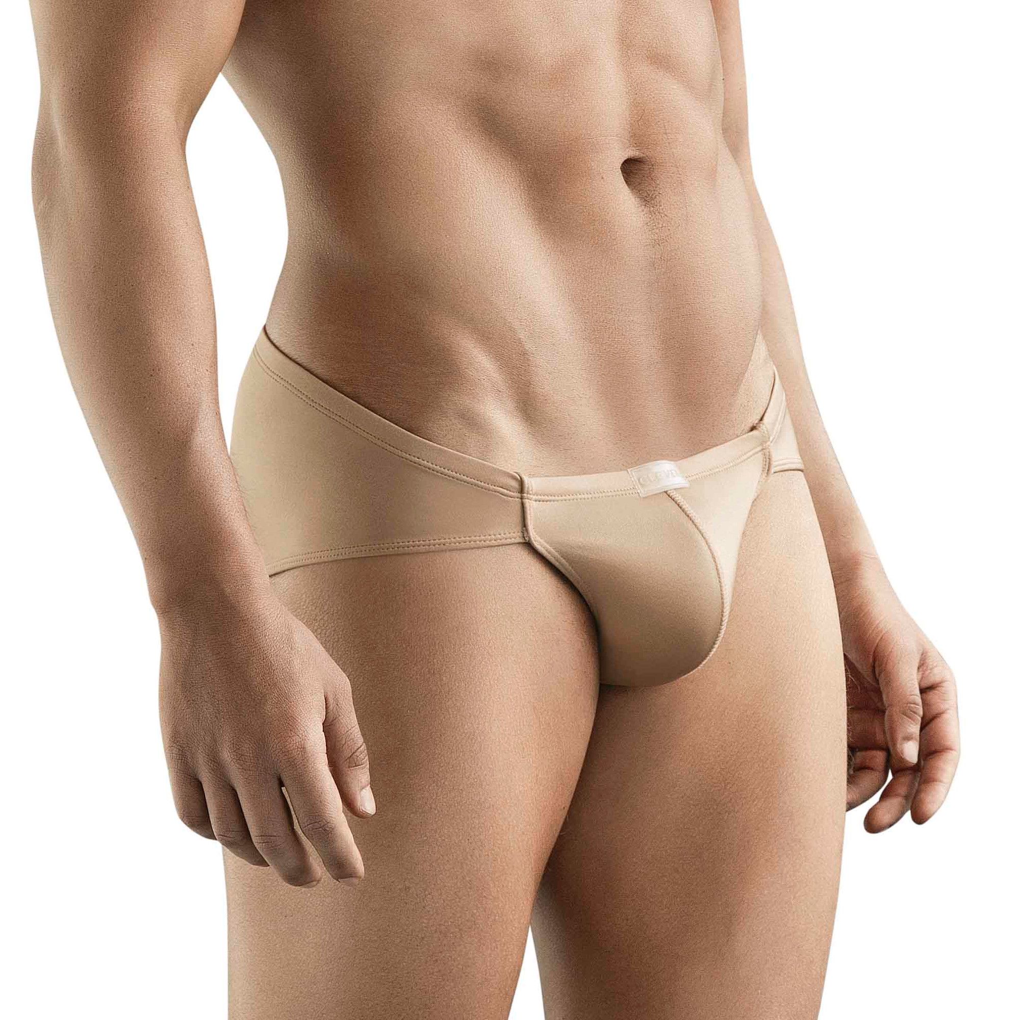 Золотистые мужские трусы-брифы Clever Celestial Brief 2