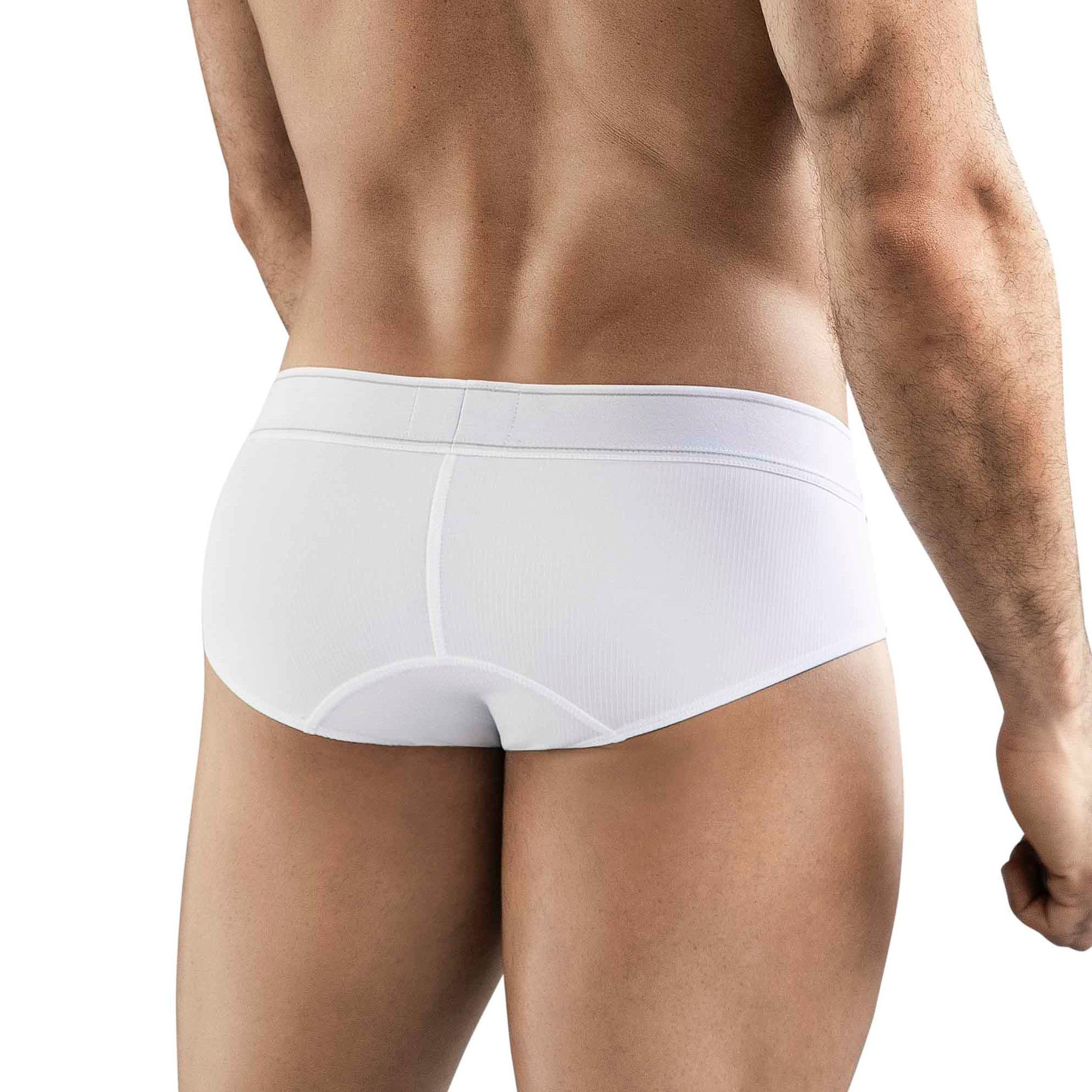 Белые мужские трусы-брифы Clever Berna Classic Brief 3