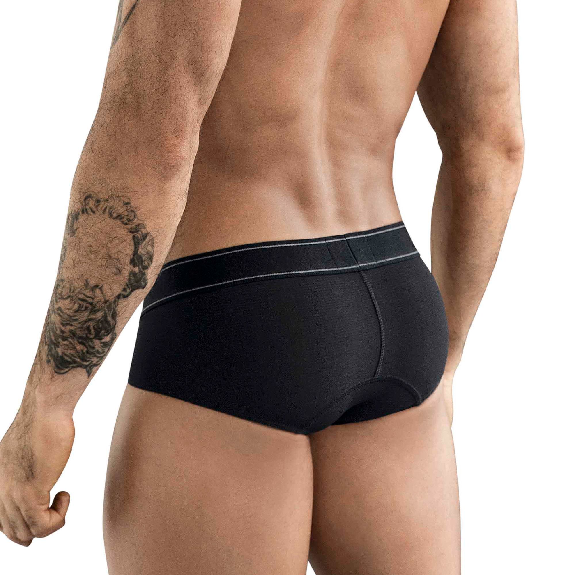 Черные мужские трусы-брифы Clever Berna Classic Brief 3