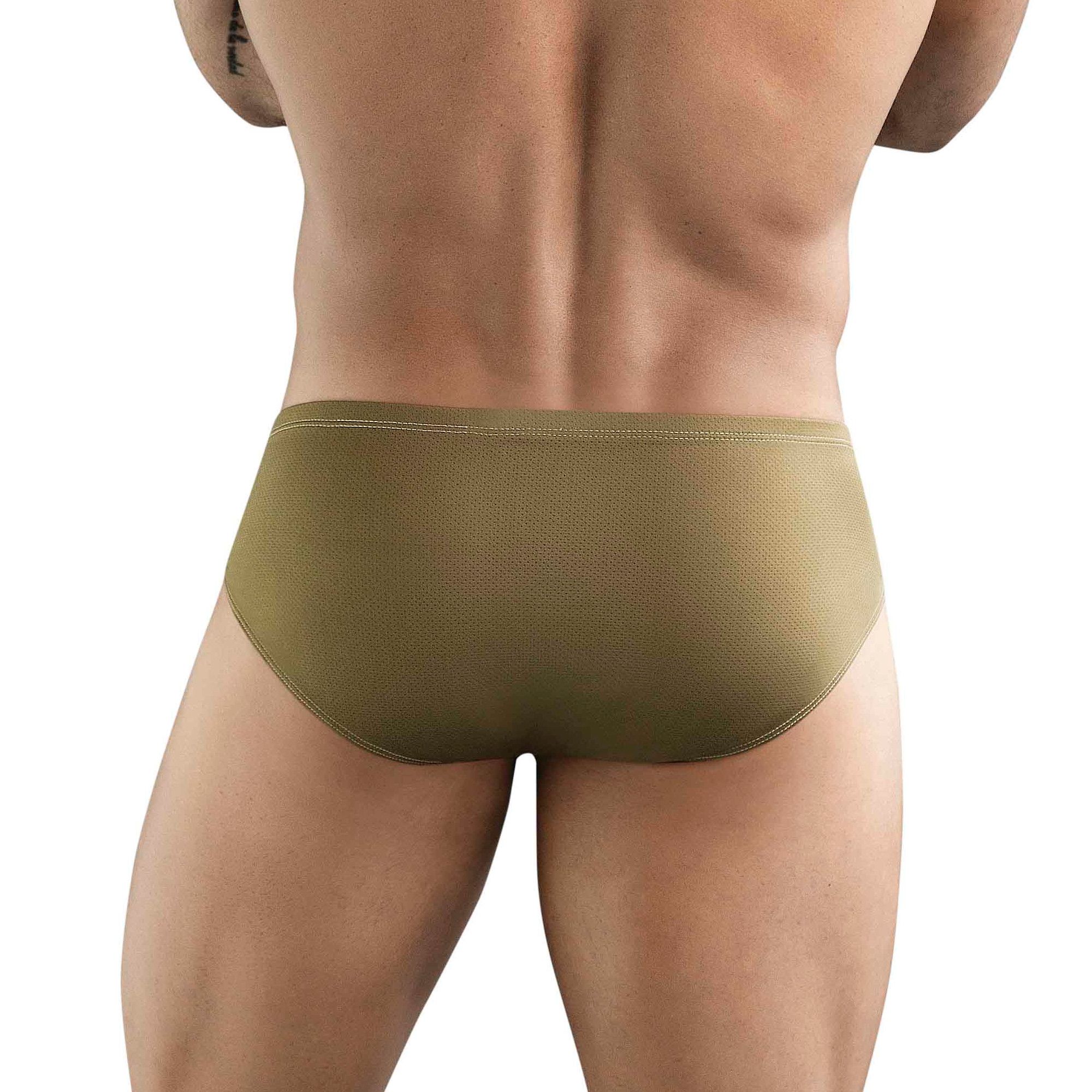 Мужские трусы-брифы цвета хаки Clever Optimo Brief 3
