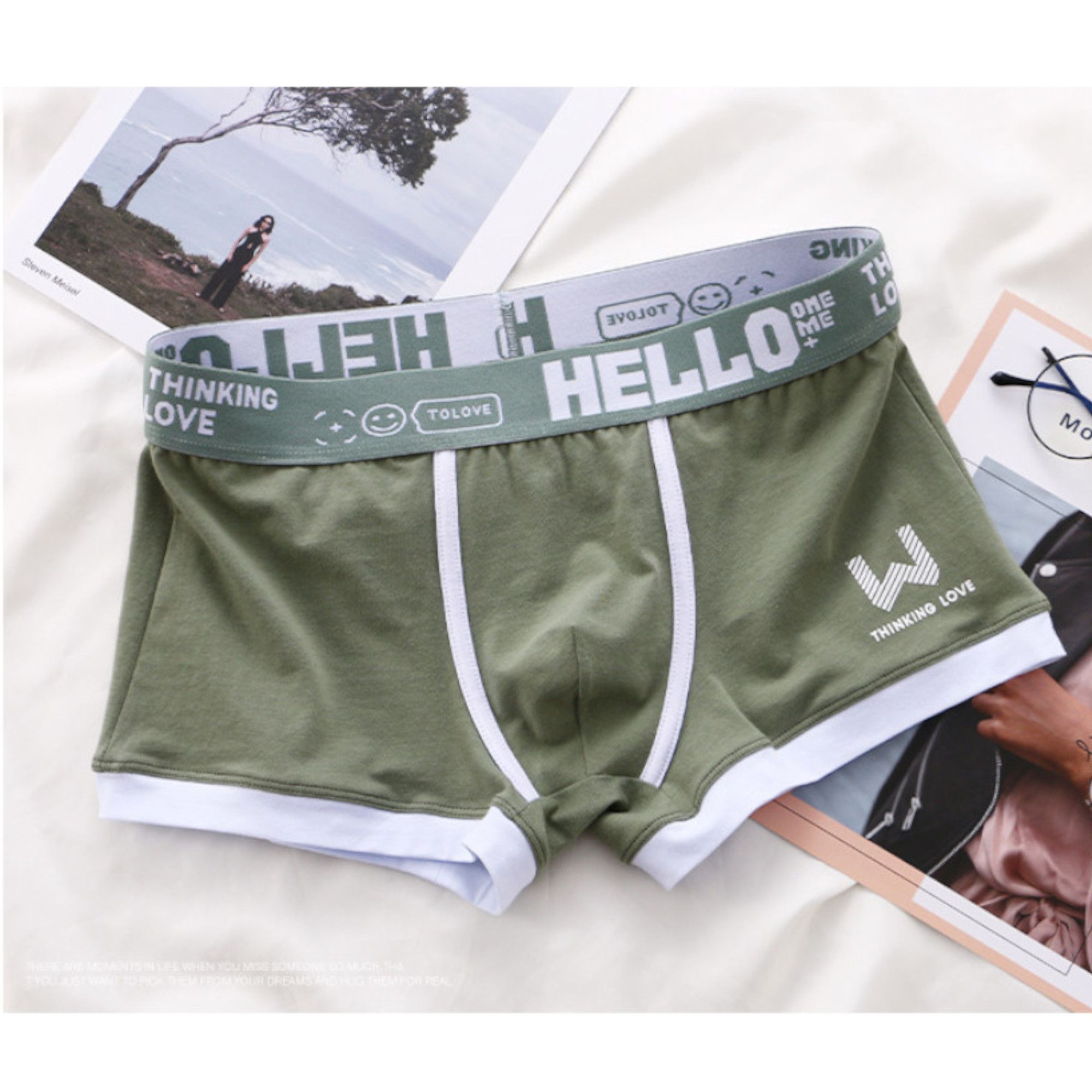 Набор из 4 мужских трусов-боксеров 2