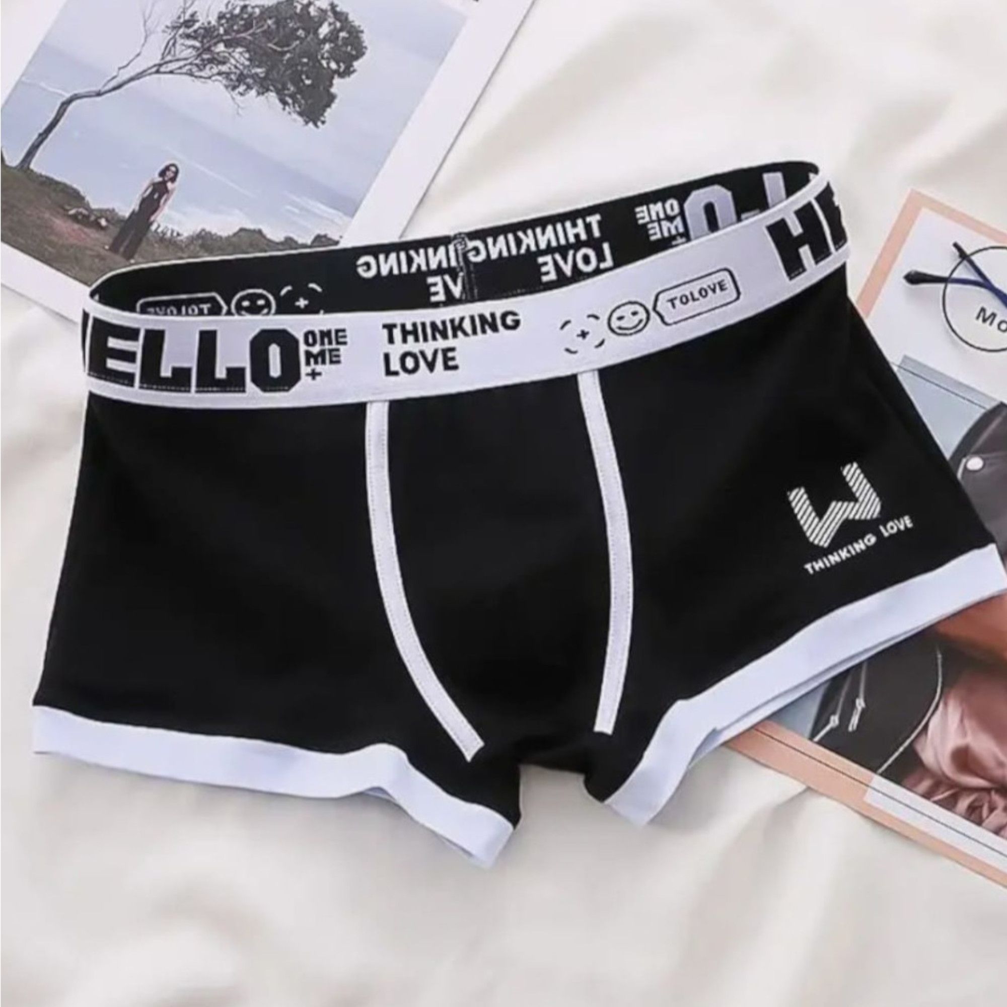 Набор из 4 мужских трусов-боксеров 4