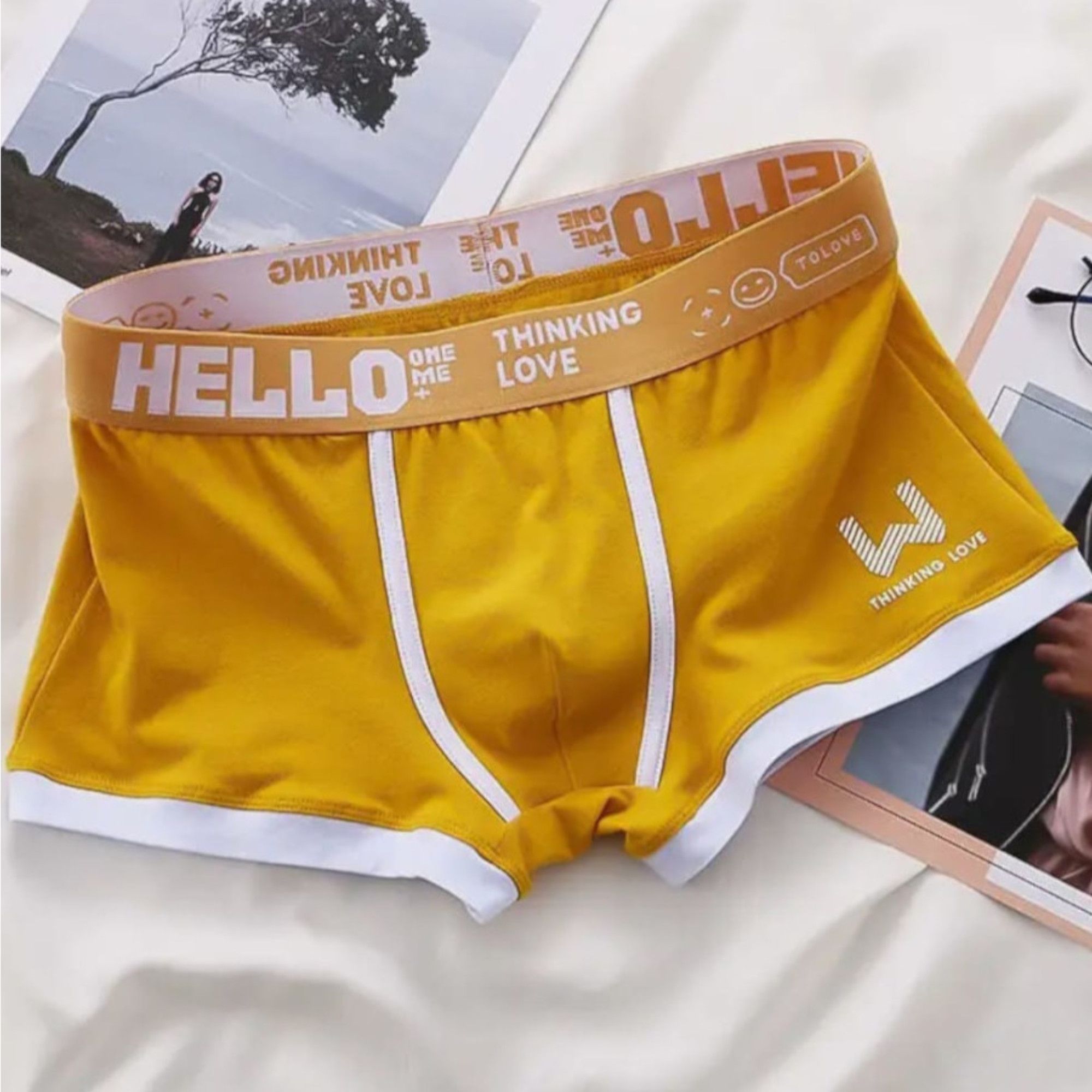 Набор из 4 мужских трусов-боксеров 5