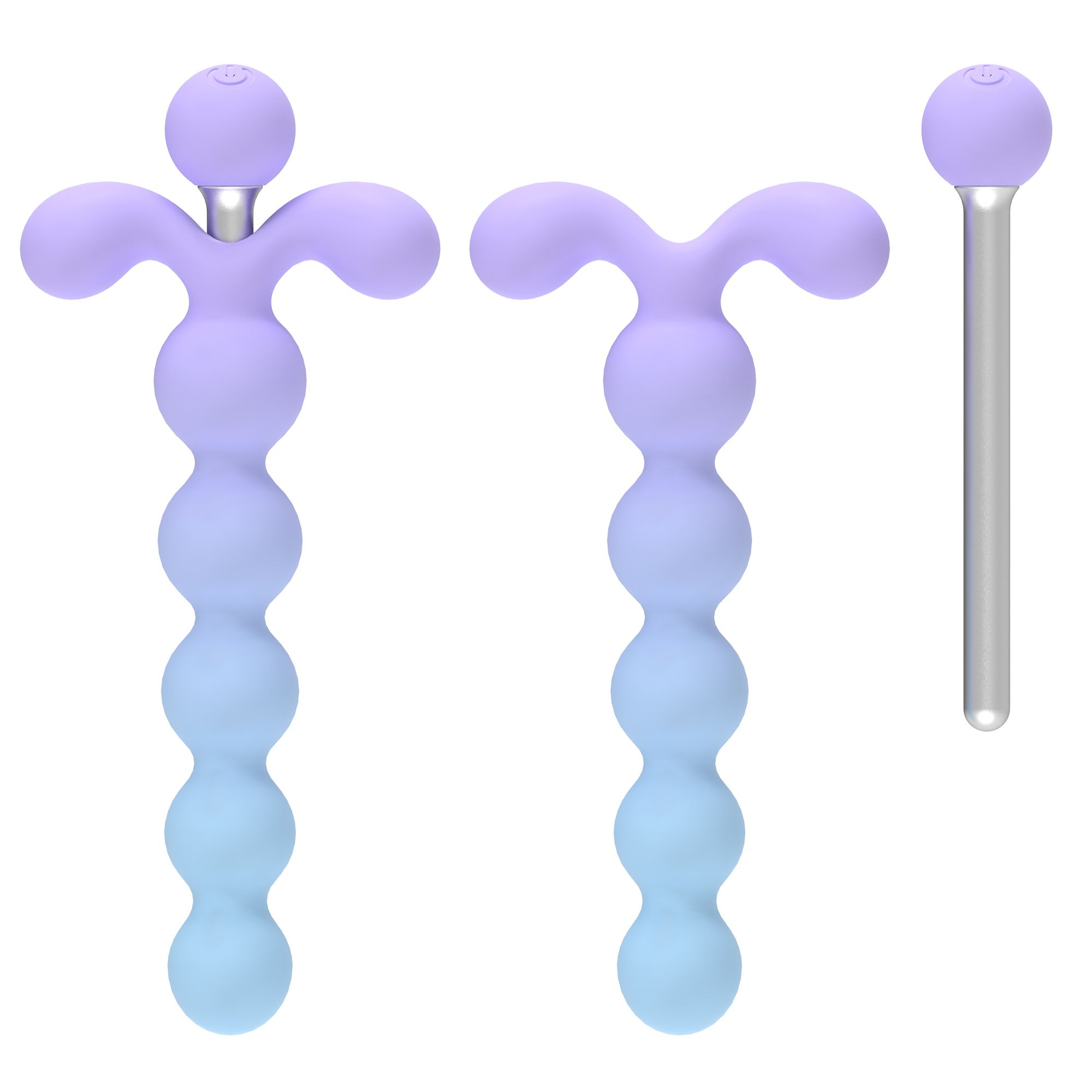Анальная ёлочка с вибрацией Youivic - 16,4 см. 5