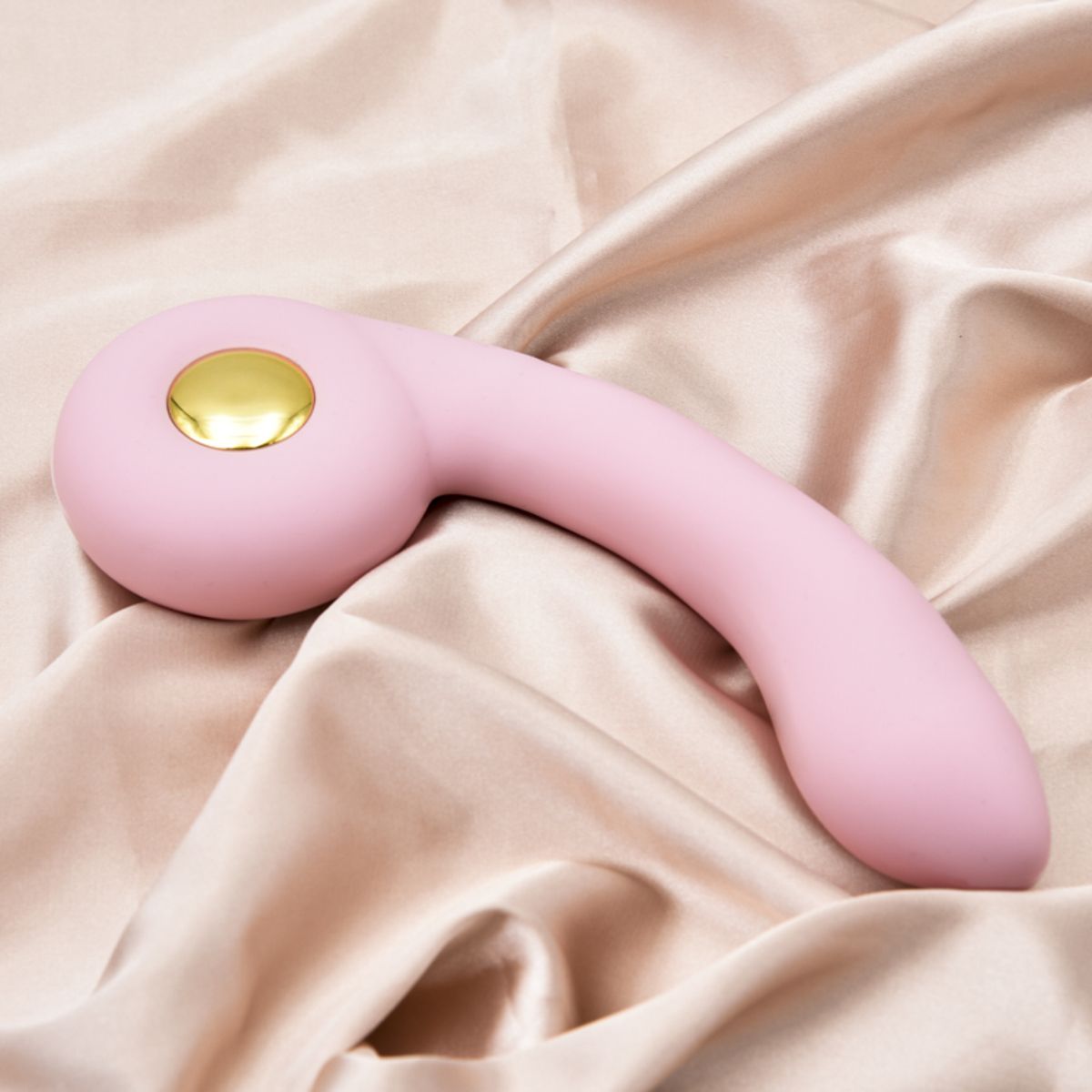 Розовый вибростимулятор точки G с нагревом Bendable Heating G-Spot Vibrator 11