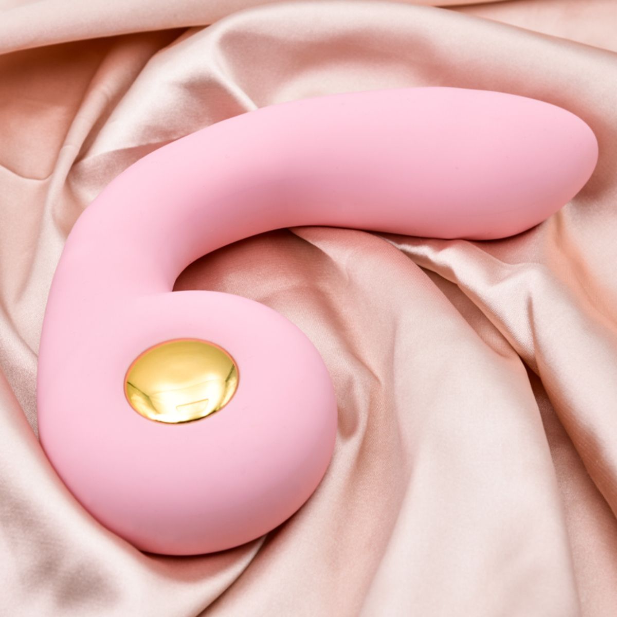 Розовый вибростимулятор точки G с нагревом Bendable Heating G-Spot Vibrator 8