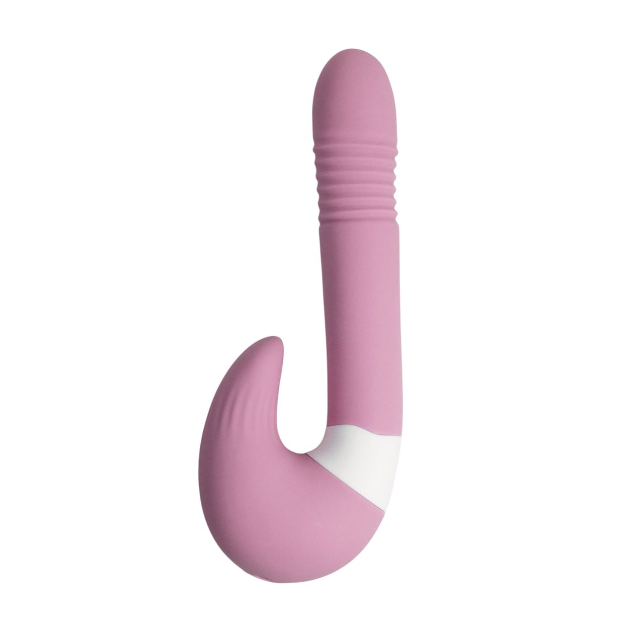 Розовый вибростимулятор зоны G 2-в-1 1