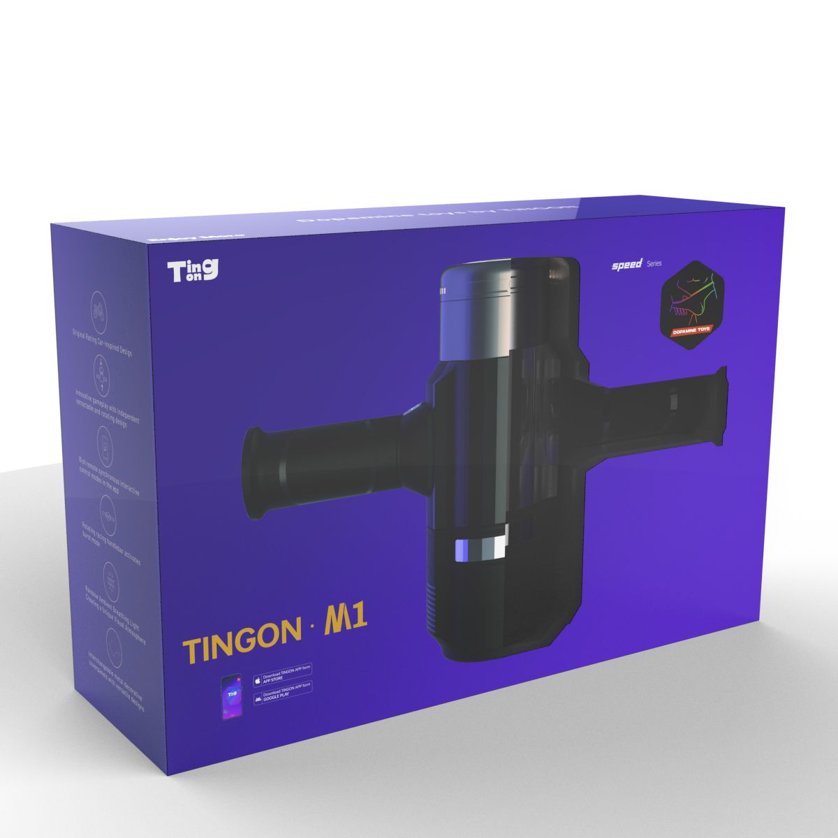 Интерактивный автоматический мастурбатор с подогревом TINGON M1 Smart 7