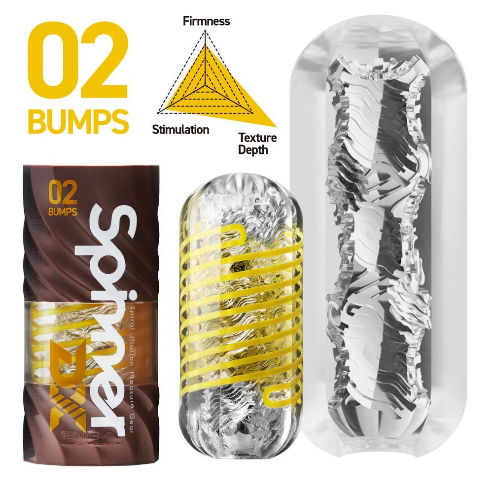 Мастурбатор Tenga Spinner DX 02 Bumps 2