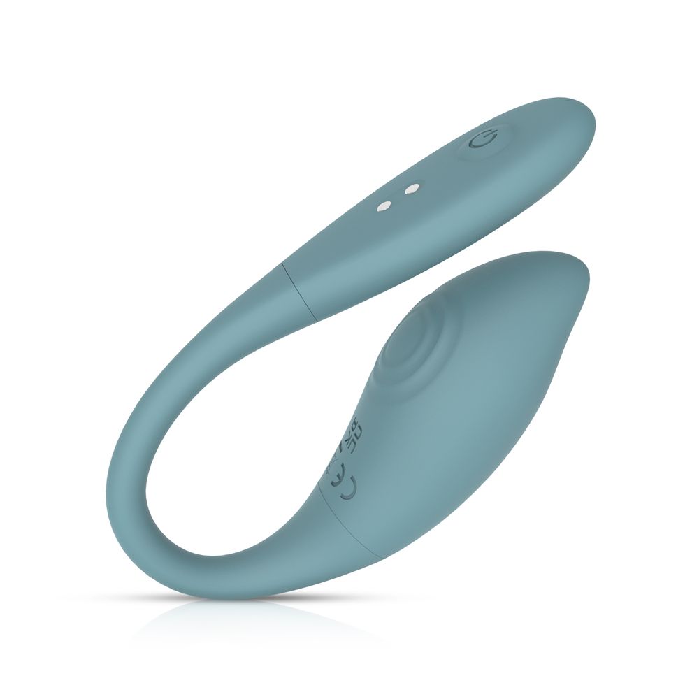 Голубое виброяйцо The Daisy 5