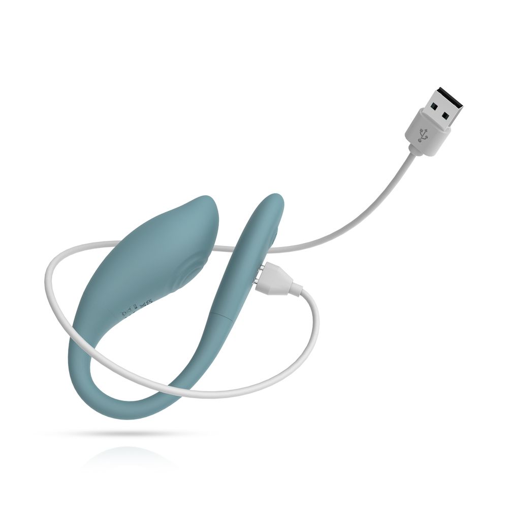 Голубое виброяйцо The Daisy 9