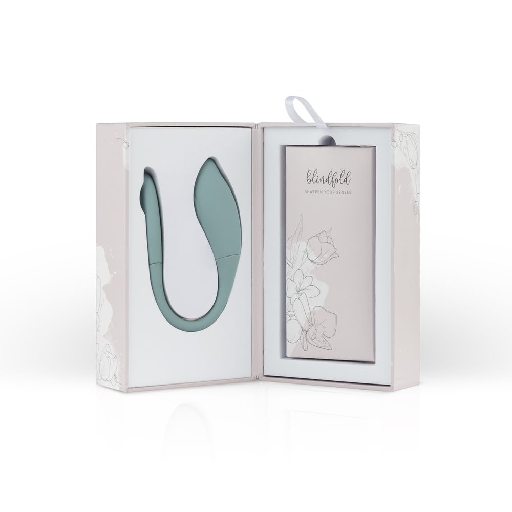 Голубое виброяйцо The Daisy 10