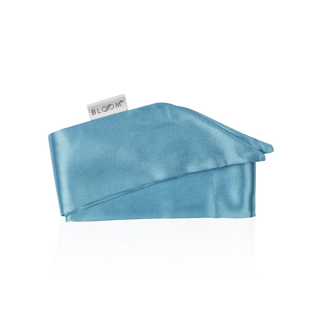 Голубой двусторонний вибромассажёр для пар The Peony - 19,2 см. 12