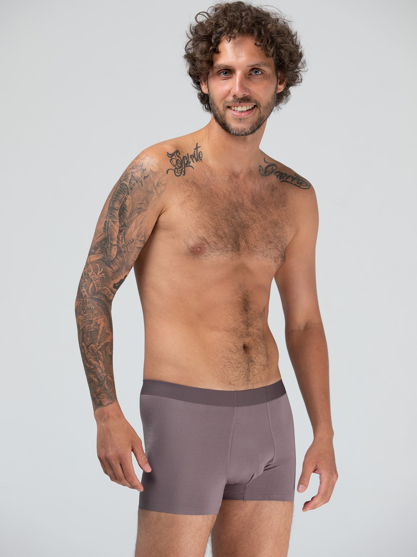 Мужские трусы-боксеры из вискозного полотна 11