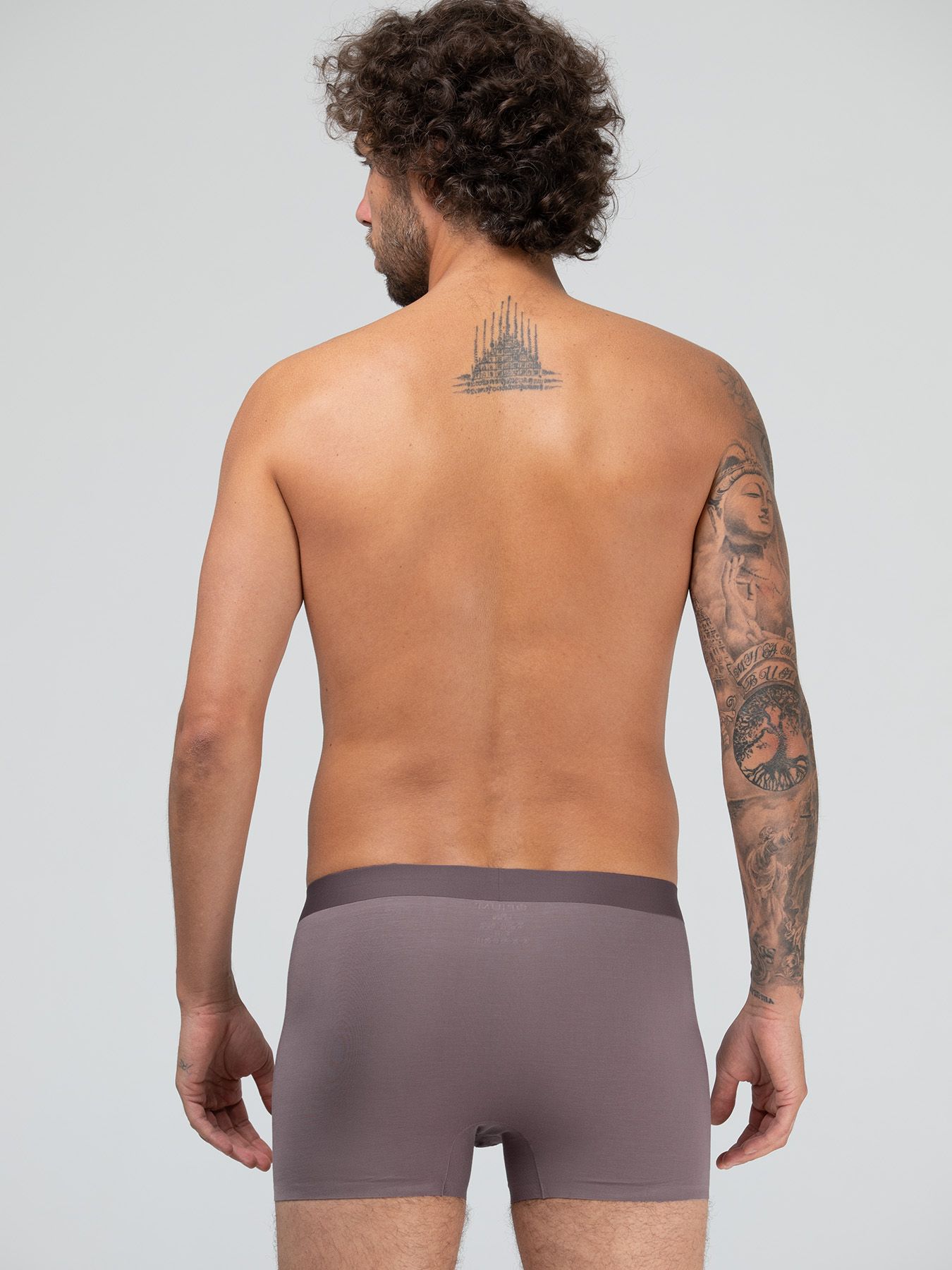 Мужские трусы-боксеры из вискозного полотна 12