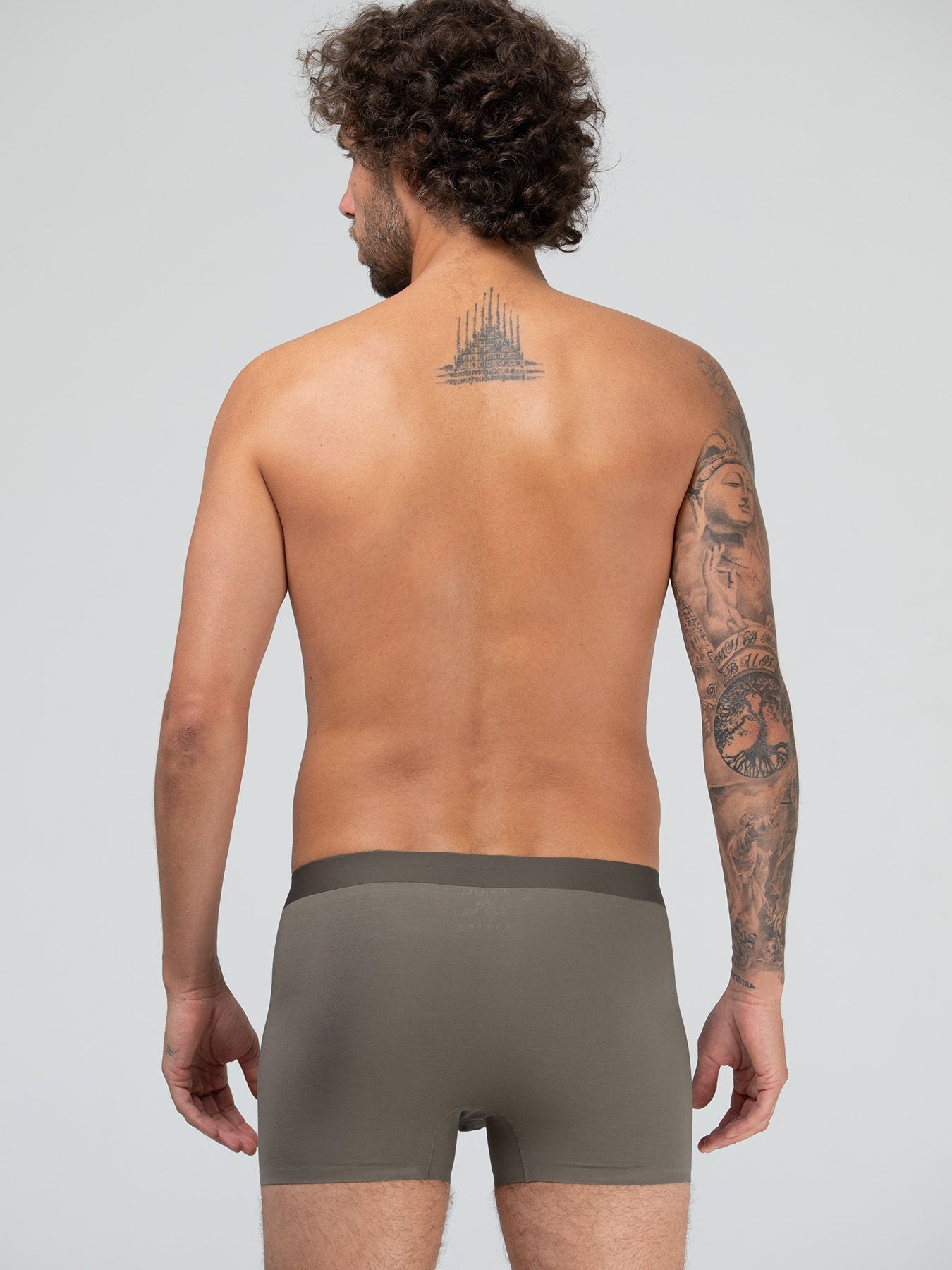 Мужские трусы-боксеры из вискозного полотна 8