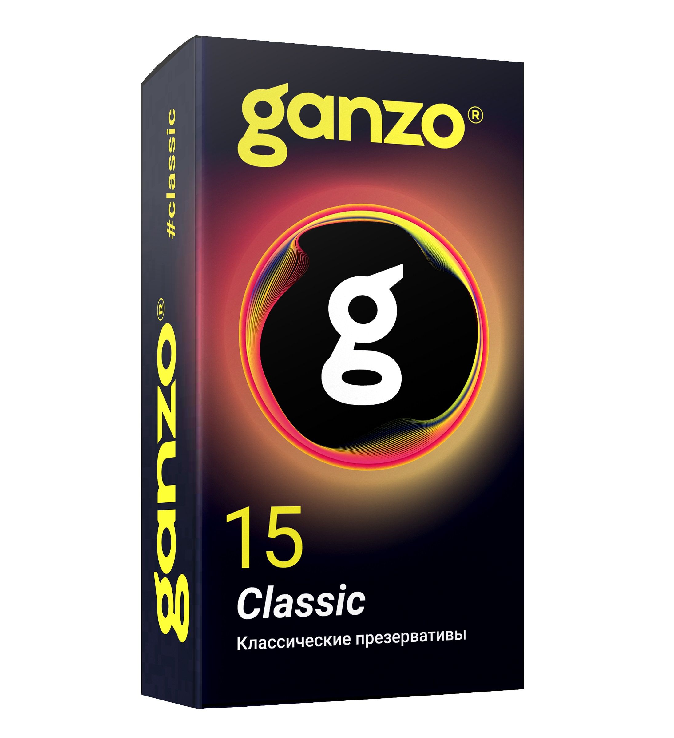 Классические презервативы с обильной смазкой Ganzo Classic - 15 шт. 1