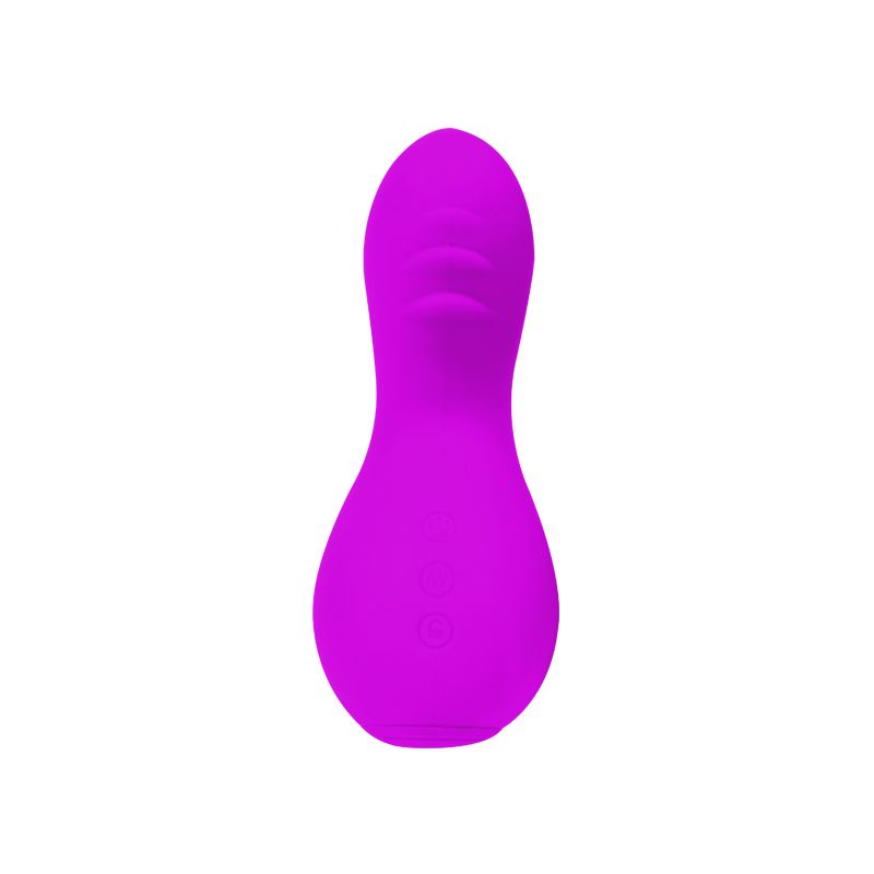 Лиловый клиторальный вибратор Gourd 3