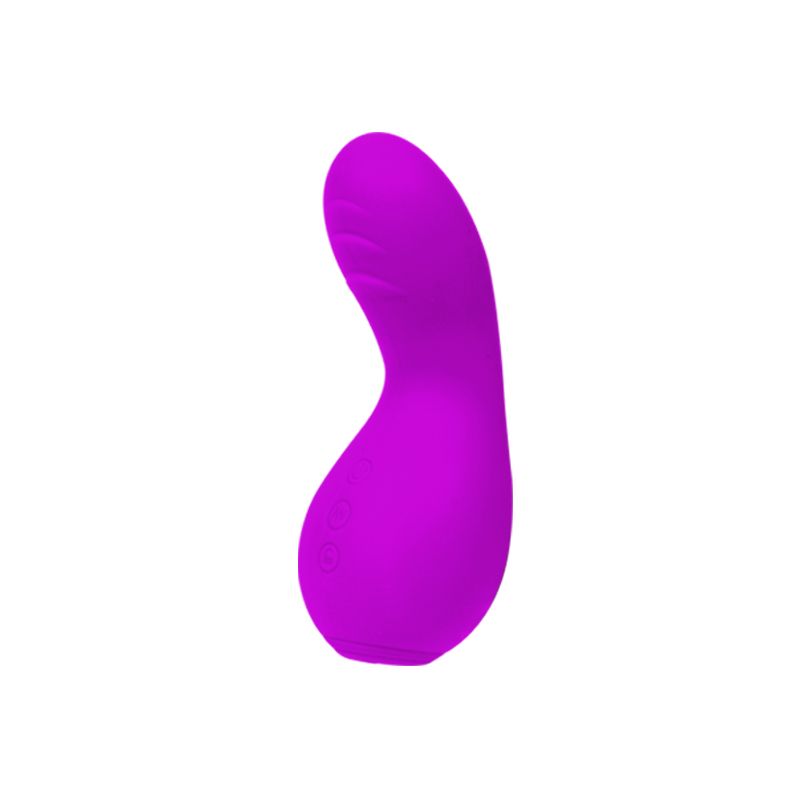 Лиловый клиторальный вибратор Gourd 4