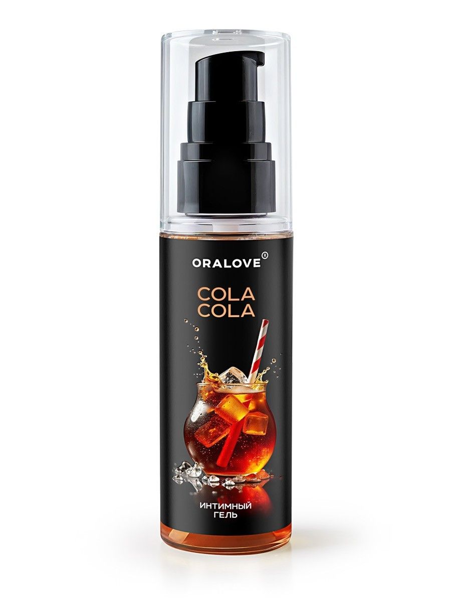 Съедобная смазка на водной основе с ароматом колы - 60 гр. 1